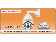 Camera IP Speed Dome hồng ngoại VDTECH VDT-45ZFIP 1.3